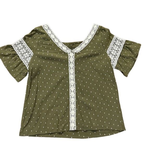 Maeve Venezia Textured Lace Top Sz XS - Picture 6 of 11